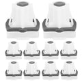 Rear Seat Buckle Clips Easy Installation High Reliability Stable