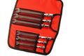 6-Pack 5-in-1 110mml Stubby Ratchet 1/4" Reversible Bits Driver Handle