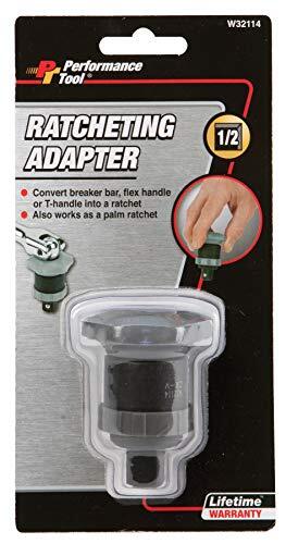 Performance Tool 1/2" Drive Ratcheting Adapter by Performance Tool