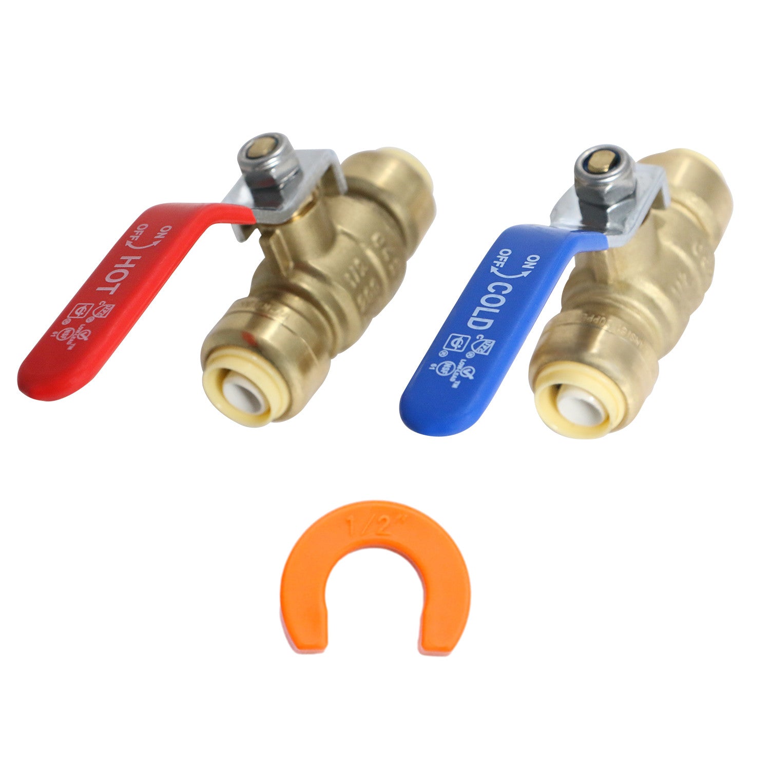 XFITTING 1/2" Push Fit Ball Valve Hot and Cold