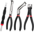 4pc Electrical Disconnect Pliers Kit for Connector Removal by Unbranded