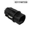 High Quality Car Accessories Rear Lamp Socket Tail Lamp Socket 1pc Plastic Black