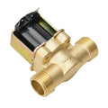 1/2 Inch Electric Solenoid Valve Dc12v Normally Closed Brass Female