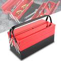 Red 21" 3-level Metal Foldable 5-drawer Storage | Built Supply Co