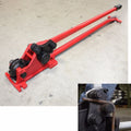 52" Manual 3/4" Rebar Bender & 5/8" Cutter #5 Cutting & #6 Rebar 90°