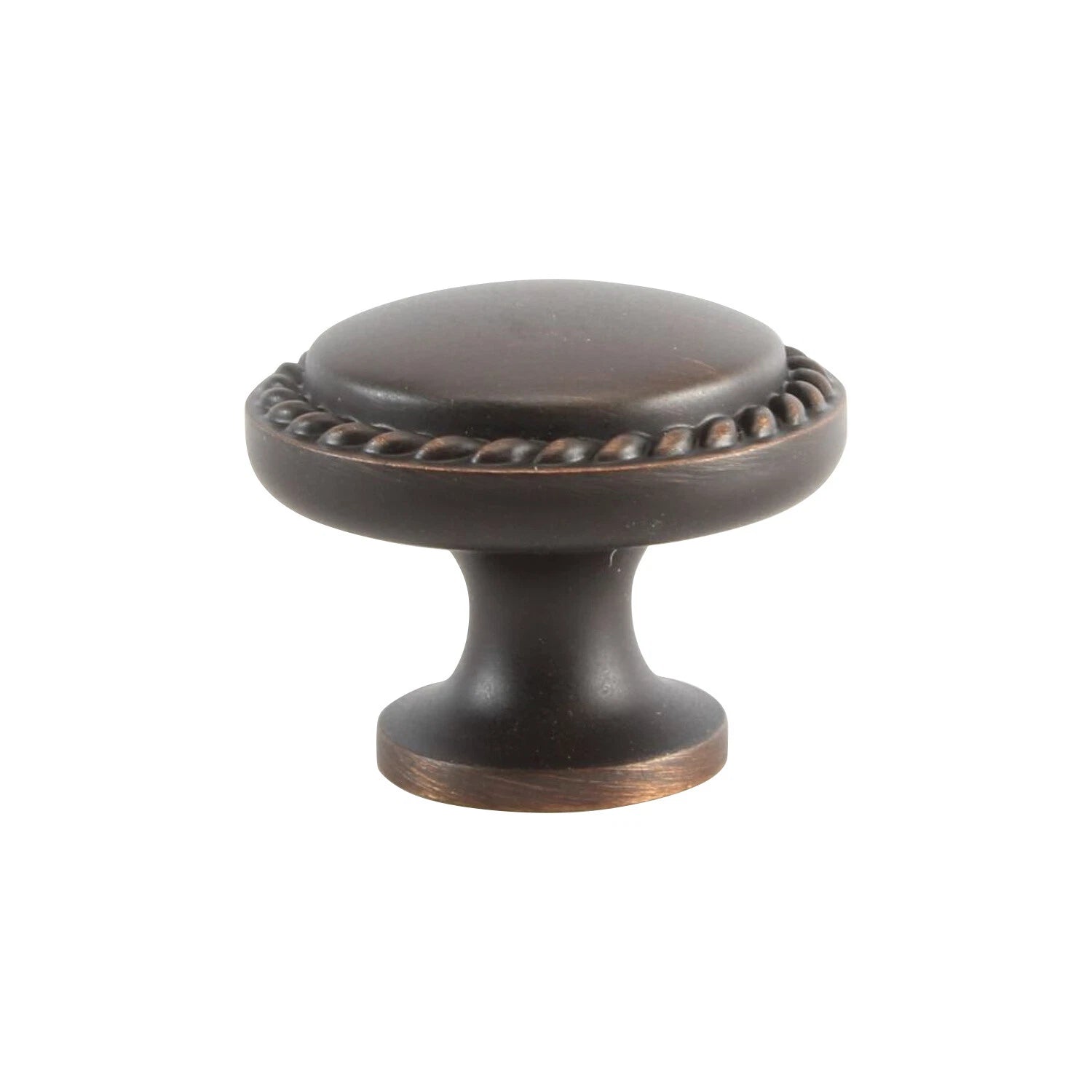 Amerock Bp5301orb Allison Oil-rubbed Bronze Rope Kitchen Cabinet Knob