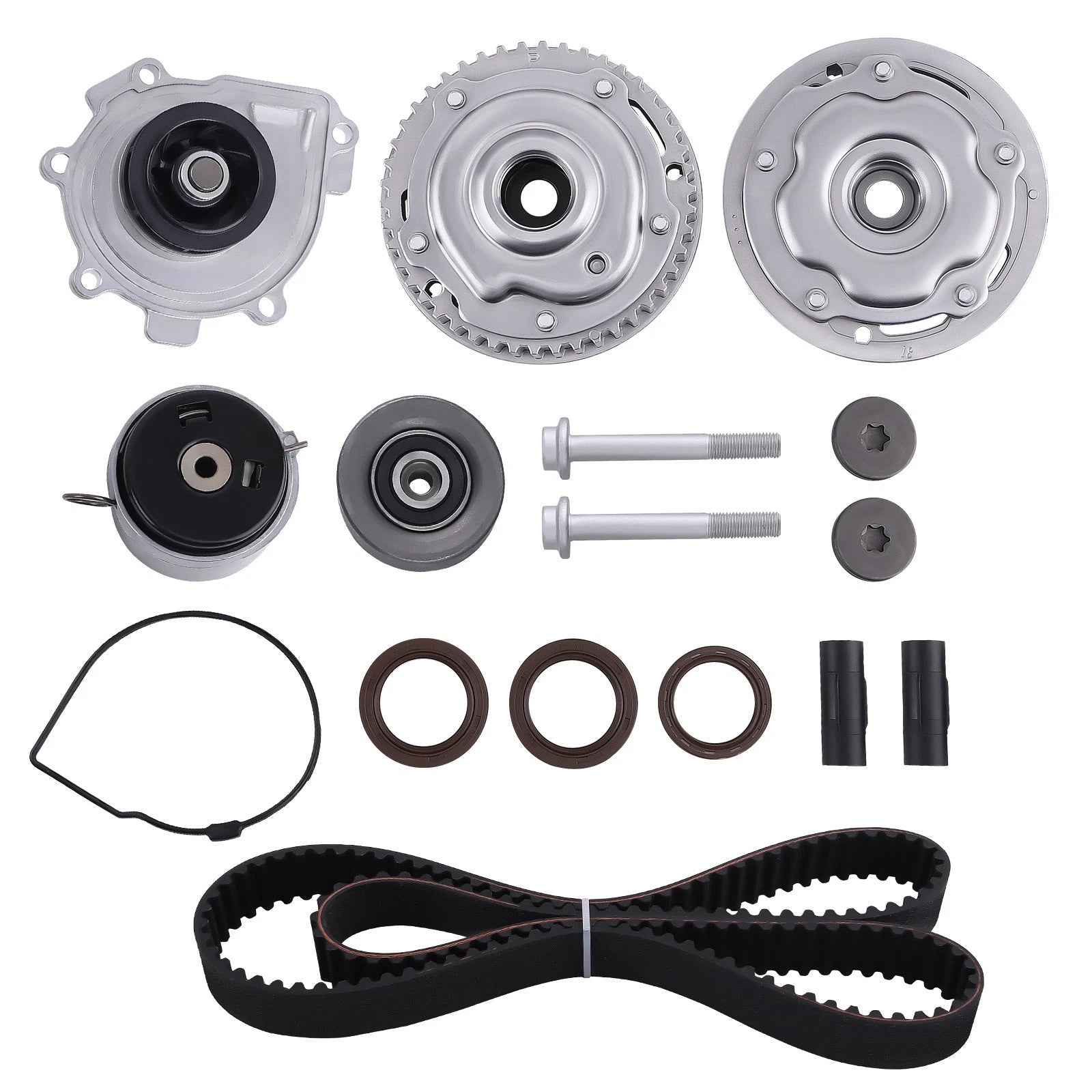 Timing Belt Kit &amp; Water Pump for Chevrolet Aveo Sonic Cruze 1.6L 1.8L
