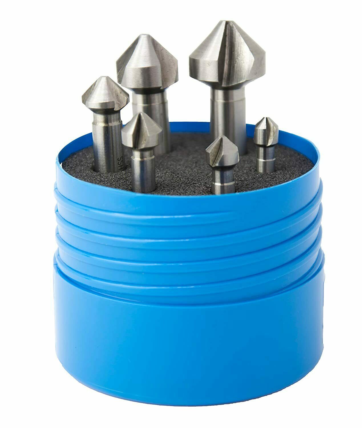 Presto Countersink Set 6PC Hss 90° 6.3-20.5mm Deburring From Rdgtools