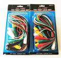 Large Wire Test Leads 34" Alligator Clip Jumper Wire Multi Color