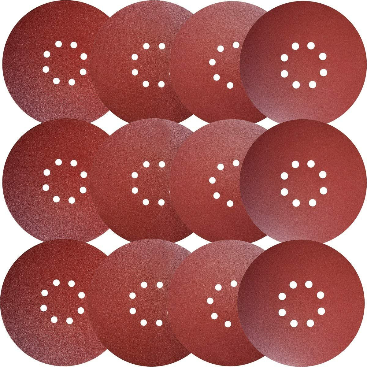 20x 9 In Sanding Disc Hook Loop 8-Hole
