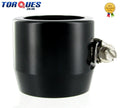 An -20 (an20) 40MM Black Fuel Hose Clamp Finishers - for Silicone