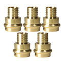 XFITTING 1" PEX B x 1" Press Coupling 5 Pack