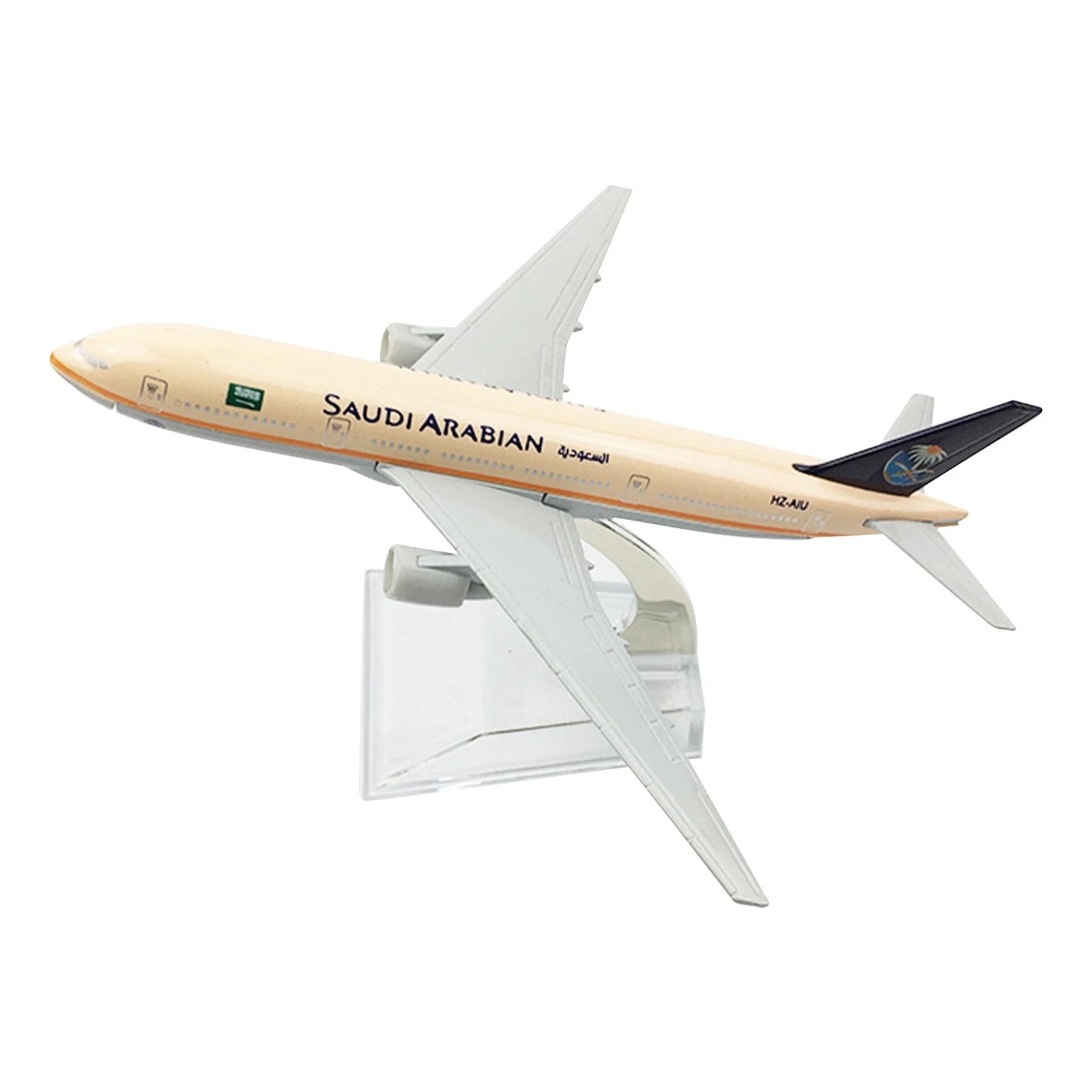 1:400 16cm B747 Saudi Arabian Airlines Metal Diecast Airplane