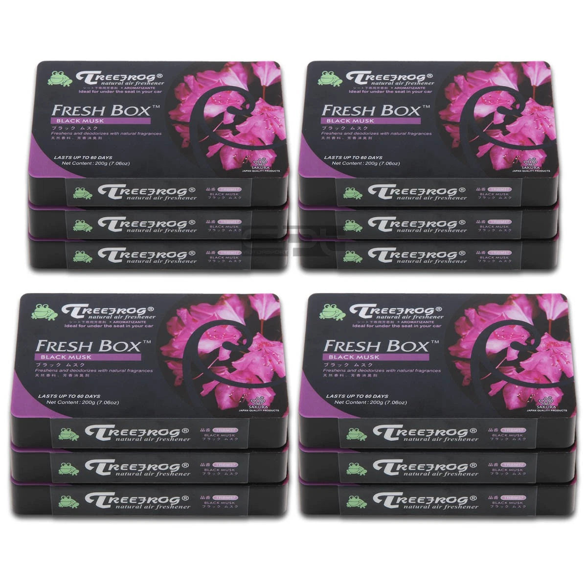 X12 Black Musk Scent Car/auto/bath/<wbr/>office Air Freshener Xtreme