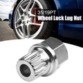 Wheel Lock Lug Nut 35/19pt Sleeve Key Removal Tool T Tyre Security