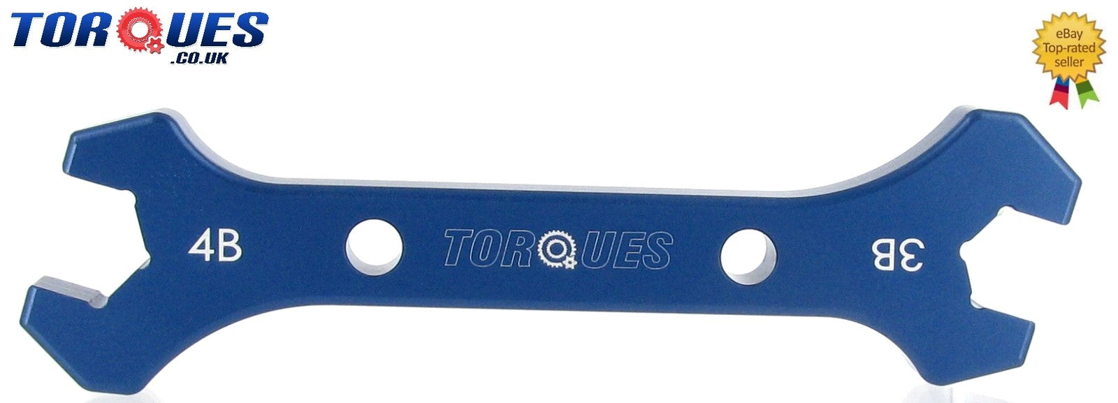 AN -4 AN4 / AN -3 AN3 Double Ended Wrench Spanner Blue