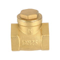 Corrosion Resistance 1" Brass Swing Check Unidirectional Valve Npt