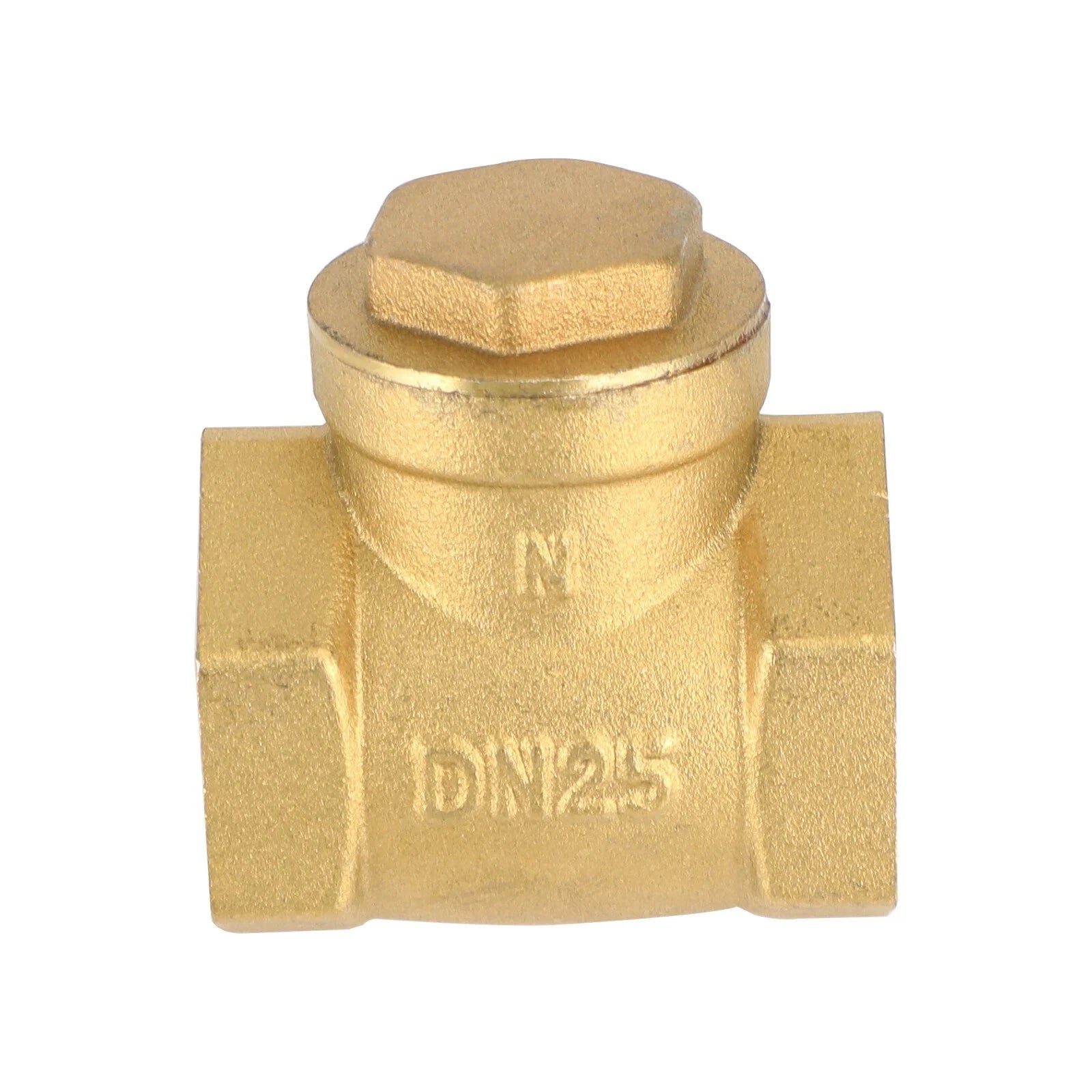 Corrosion Resistance 1" Brass Swing Check Unidirectional Valve Npt
