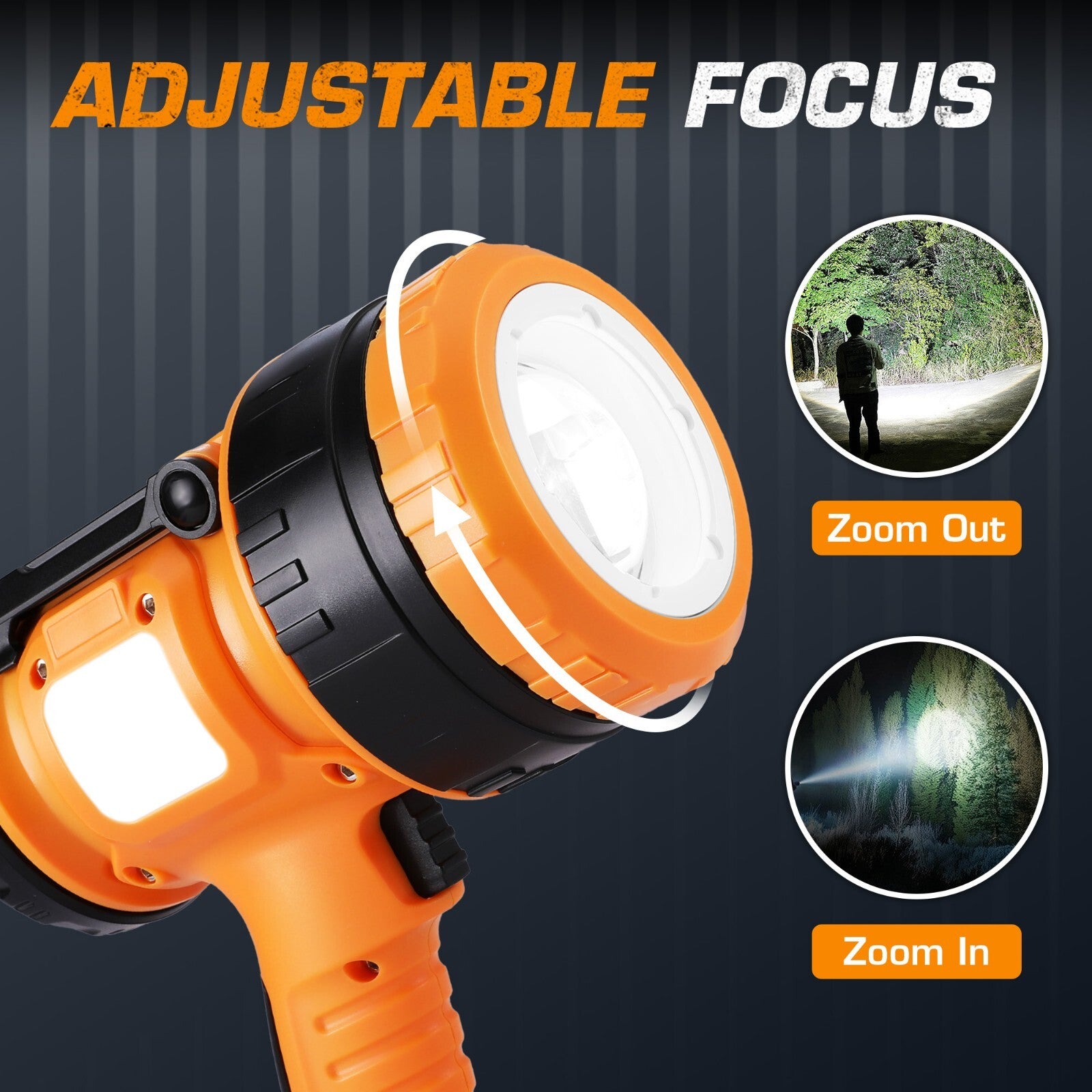 EverBrite Zoomable Rechargeable Spotlight by EverBrite