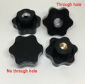 Black Plastic Thumb Nuts M4-M12