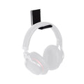 New Acrylic Headphone Stand Hanger Hook Tape Under Desk Headset Mount