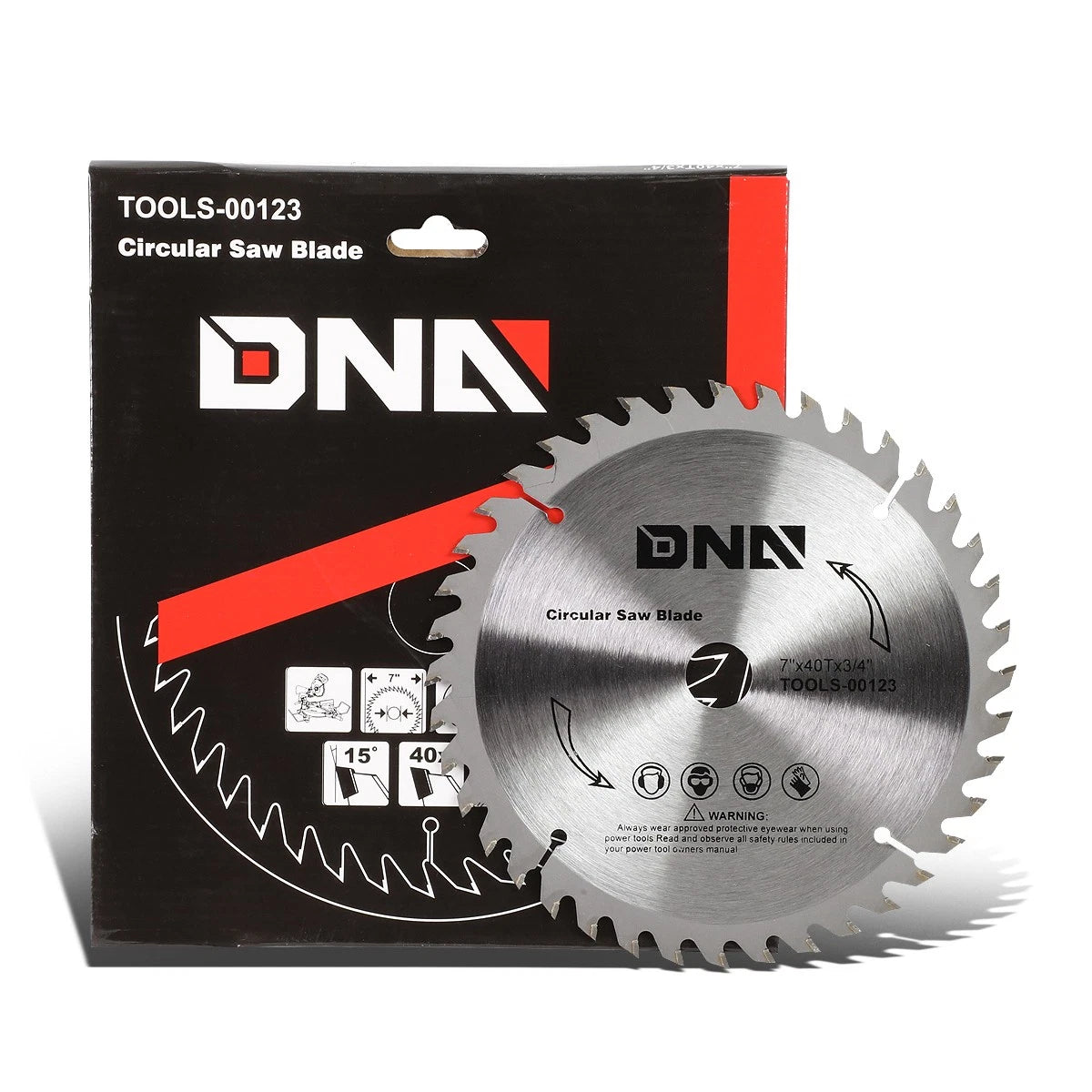 7 Inches Finishing 40 Tooth Wood Sharp Cutting Replacement Circular