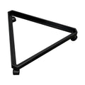3 Way Rolling Pinwheel Dolly Base For Gridwall Panels Black 24" X 27"