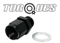 An-6 (6an -6jic) Female to M12x1.5 Male Swivel Adapter Black