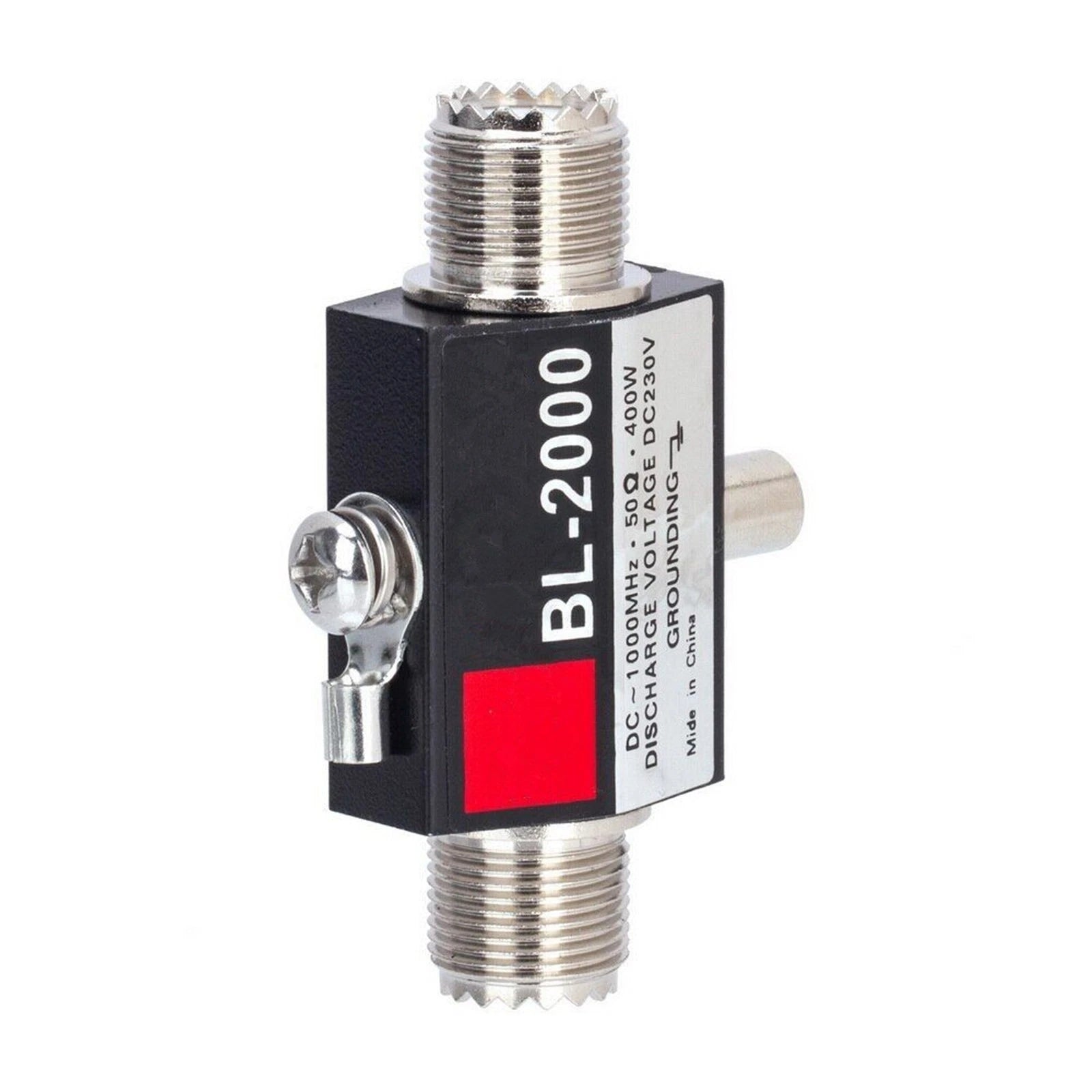 Coaxial Thunder Arrestor Pl259 Female To Pl259 Female Connector E