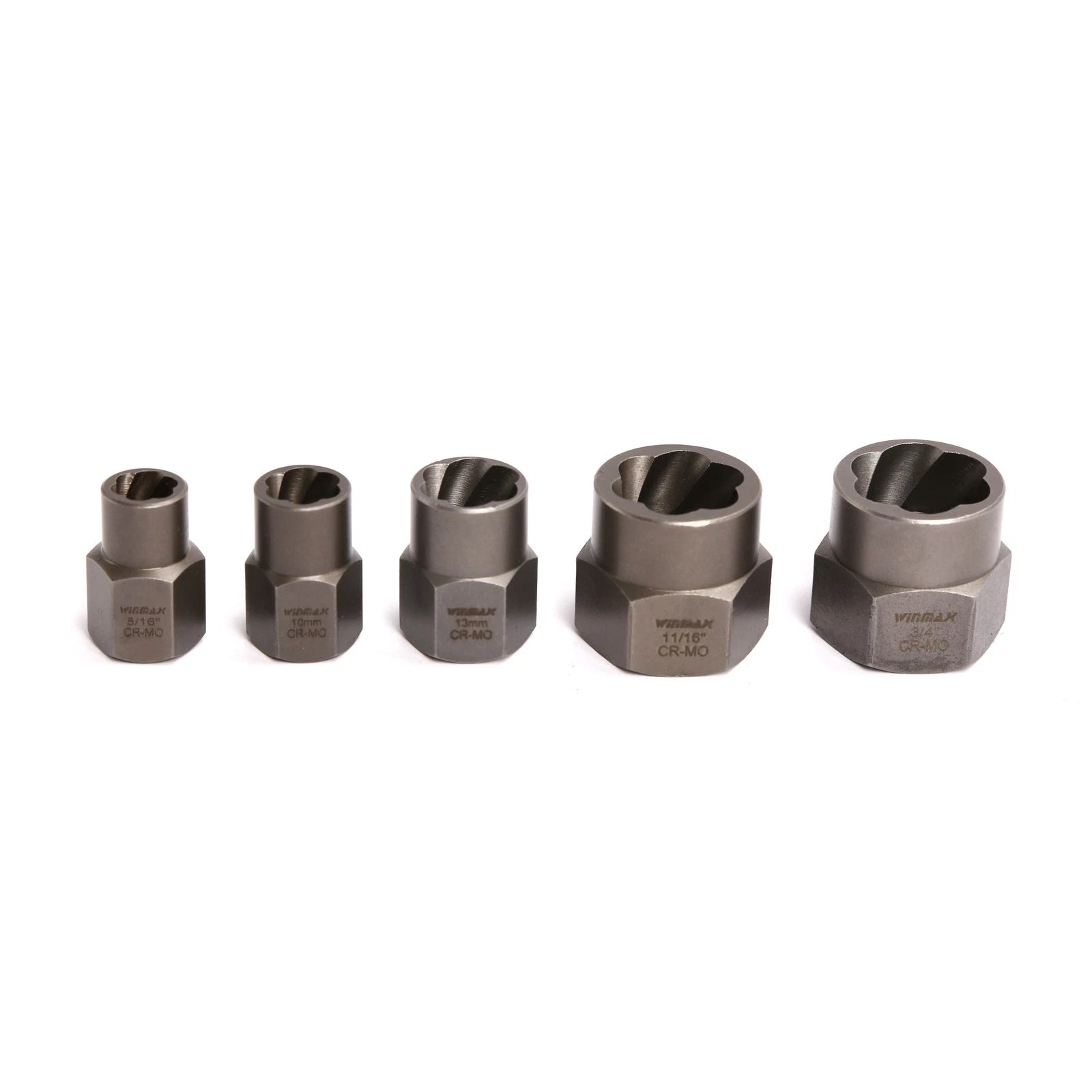 Square Drive Impact Wrenches Ratchets 3/8" Dr BOLT GRIP Extractor Expansion Set