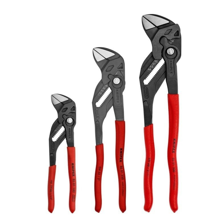 Knipex 3pc Plier Wrench Set