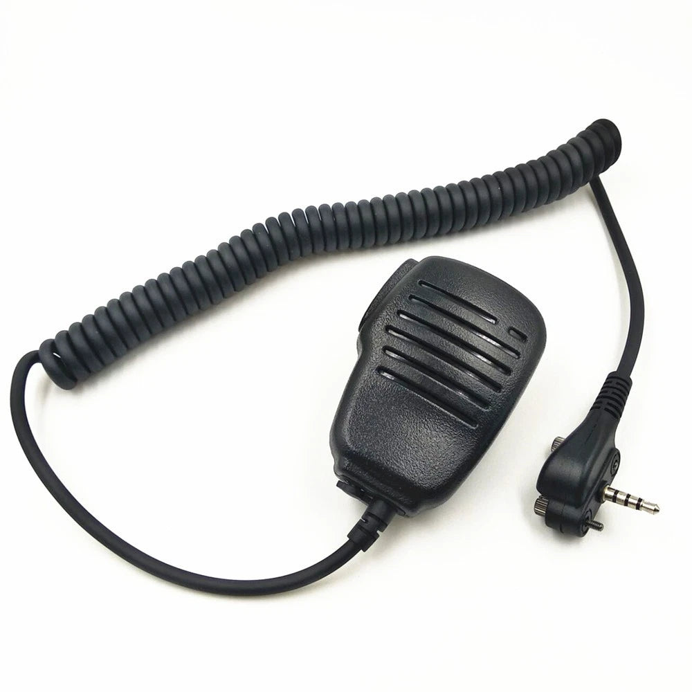 3.5mm Jack Handheld Ptt Radio Mic Speaker For Vertex Standard Evx261