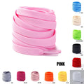 Flat Thick Fat Shoe Laces Wide Performance Laces | Built Supply Co