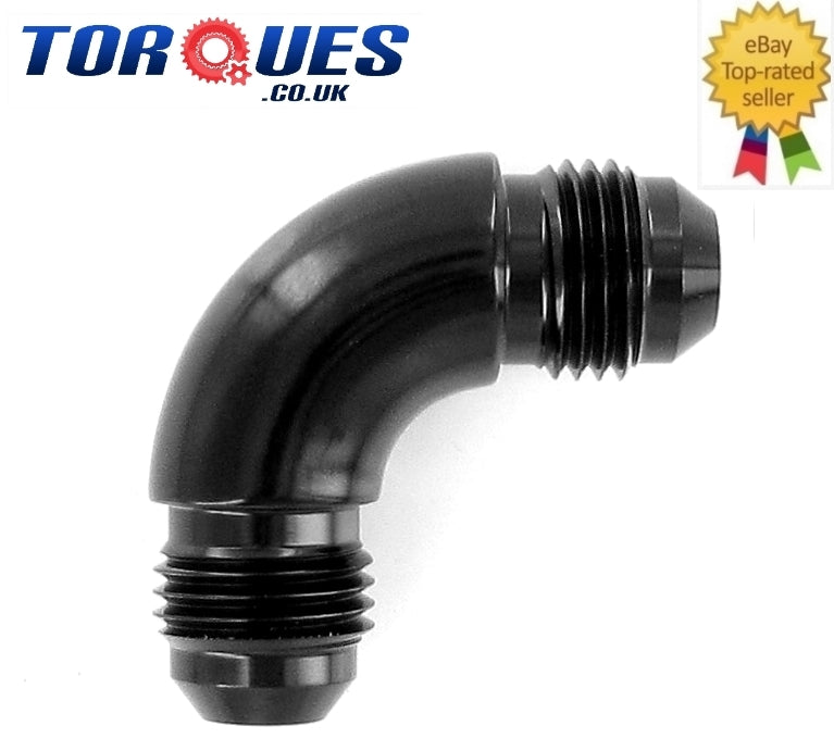 An-6 90 Degree 1/8" Npt Ptfe Fuel Hose Fitting