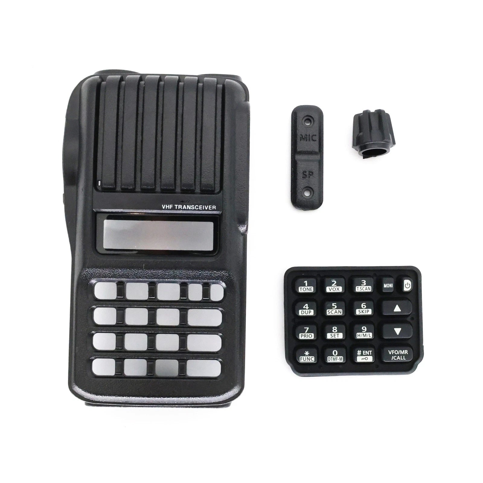 Abs Walkie Talkie Front Outer Protective Case Cover With Keyboard For