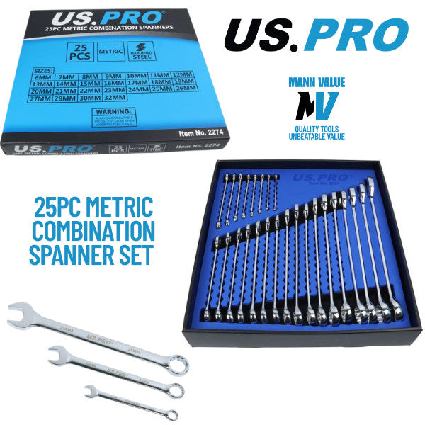 US Pro Tools 172 Piece Metric Superlock Socket Set