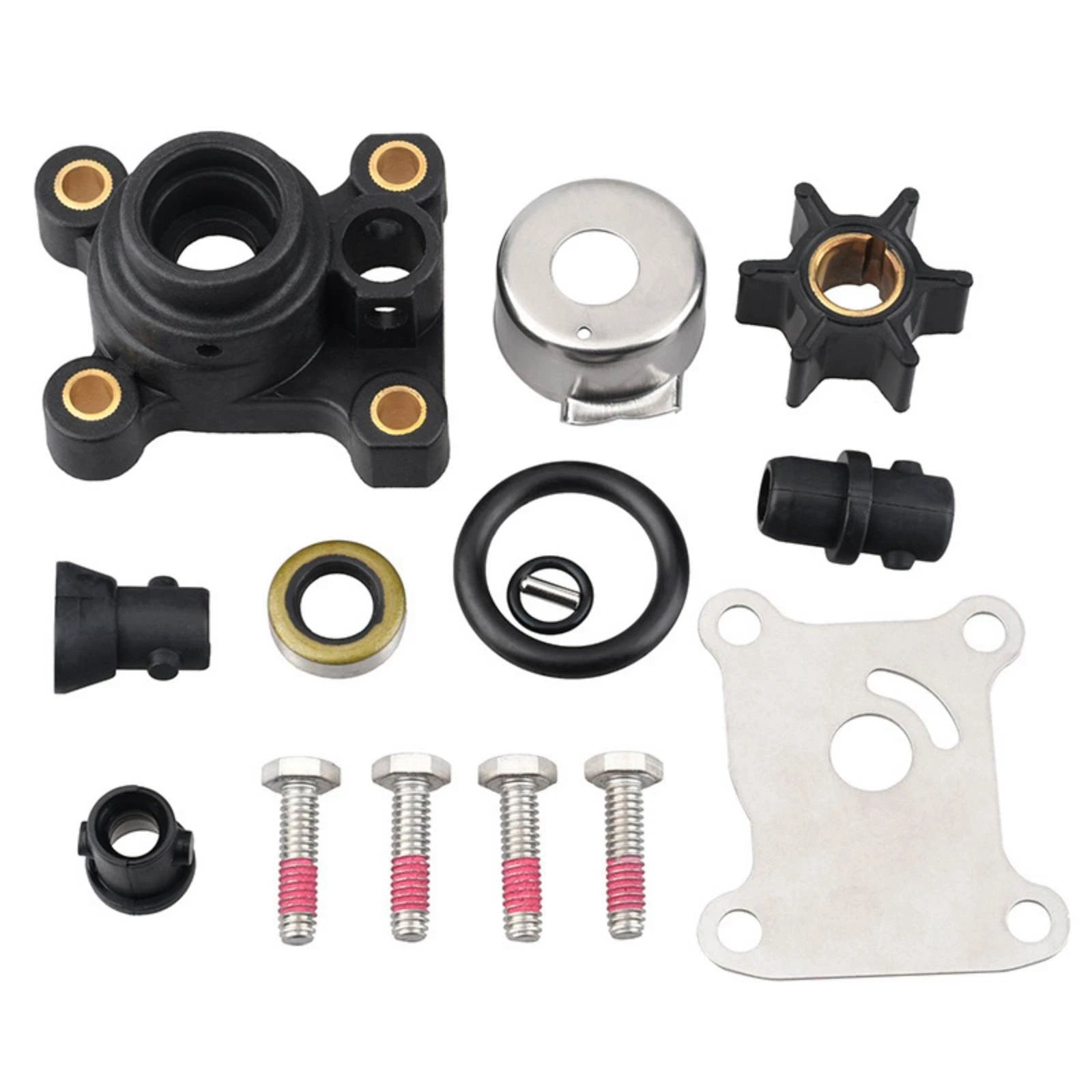 Boat Water Pump Impeller Repair Kit For Johnson Evinrude 8-15 Hp