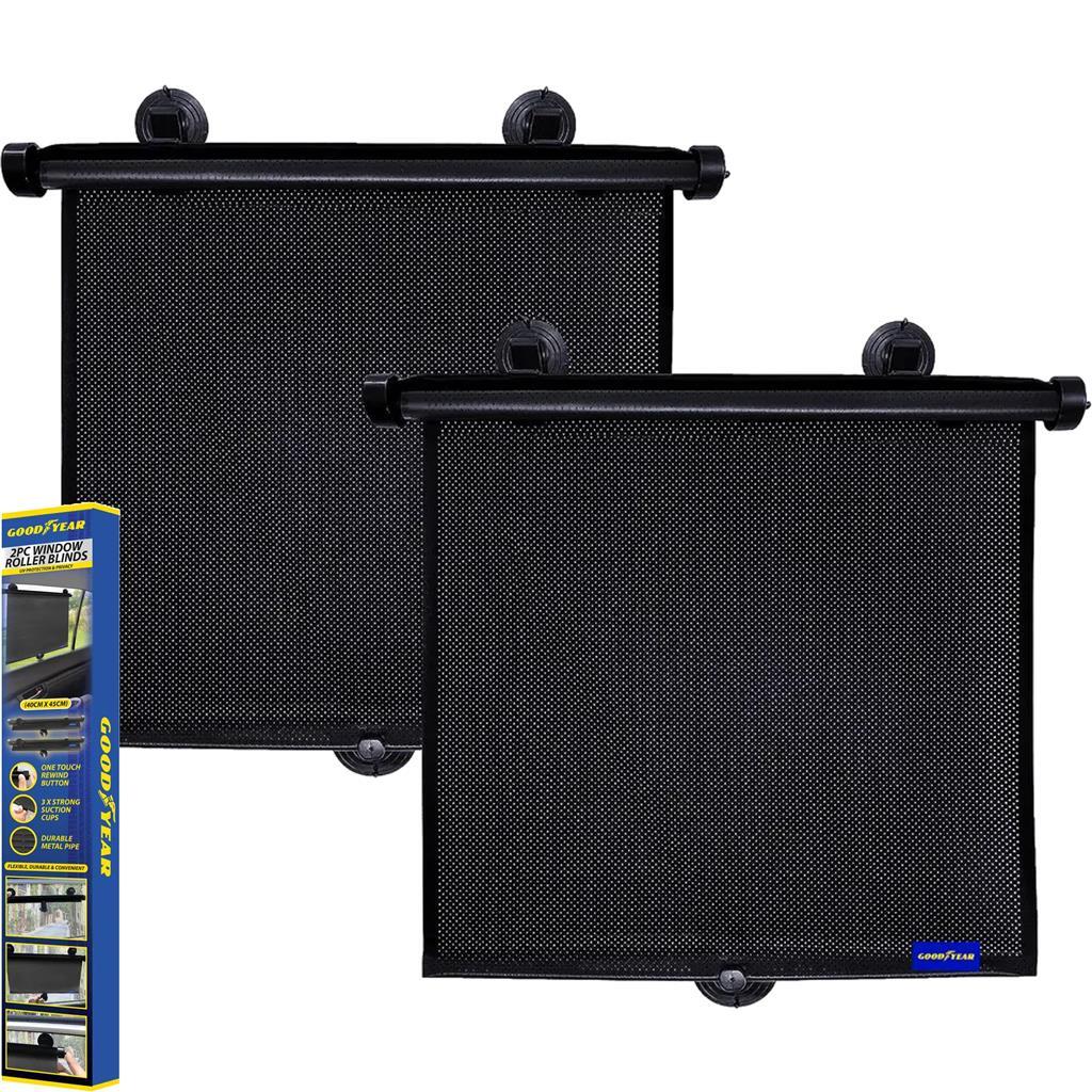 Goodyear 2pc UV Protection Window Roller Blinds