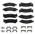 Front Rear L&R Brake Pads Set for Chevrolet Avalanche 1500 2002-2006