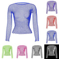 Mens Shaping Sweat-absorbin<wbr/>g Invisible Large Mesh Long-sleeved