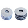 Jewelry Bangle Dapping Die Press Set 14 And 24 Wavy Scallop Pattern