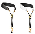 Leather Saxophone Neck Strap For Soprano Tenor Alto Baritone Sax