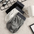 Open Front Design Mens Briefs With Pouch And Lightweight Ice Silk
