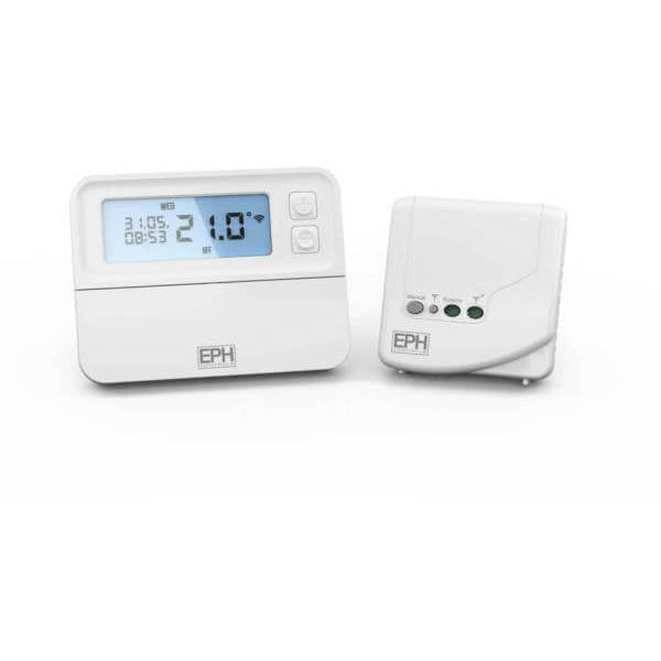 EPH Programmable RF Thermostat & Receiver COMBIPACK 4