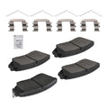 Front Brake Pads Kit for Hyundai Kona Electric 2021-2024 P1826 D1826 w/Hardwares