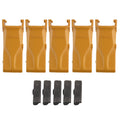 5x Dirt Tooth Bucket Teeth for Esco Super V Excavator Loader V29SYL