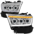 Fit 19-24 Ram 1500 Sequential Tri-projector Chrome | Built Supply Co