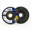 5 Pack 4.5" x 7/8" XL 40 Grit High Density Flap Discs Jumbo Grinding Wheels T27