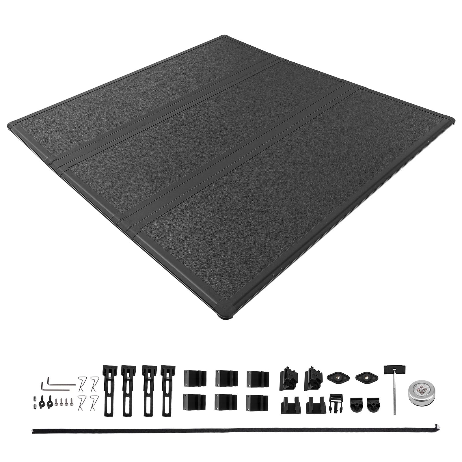 5ft Hard Solid Tri-Fold Bed Cover for Ford Ranger 2019 2020 2021 22 23 24 25 26