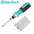 DURATECH 12-in-1 Ratcheting Screwdrivers Multi-bit Screw Drivers